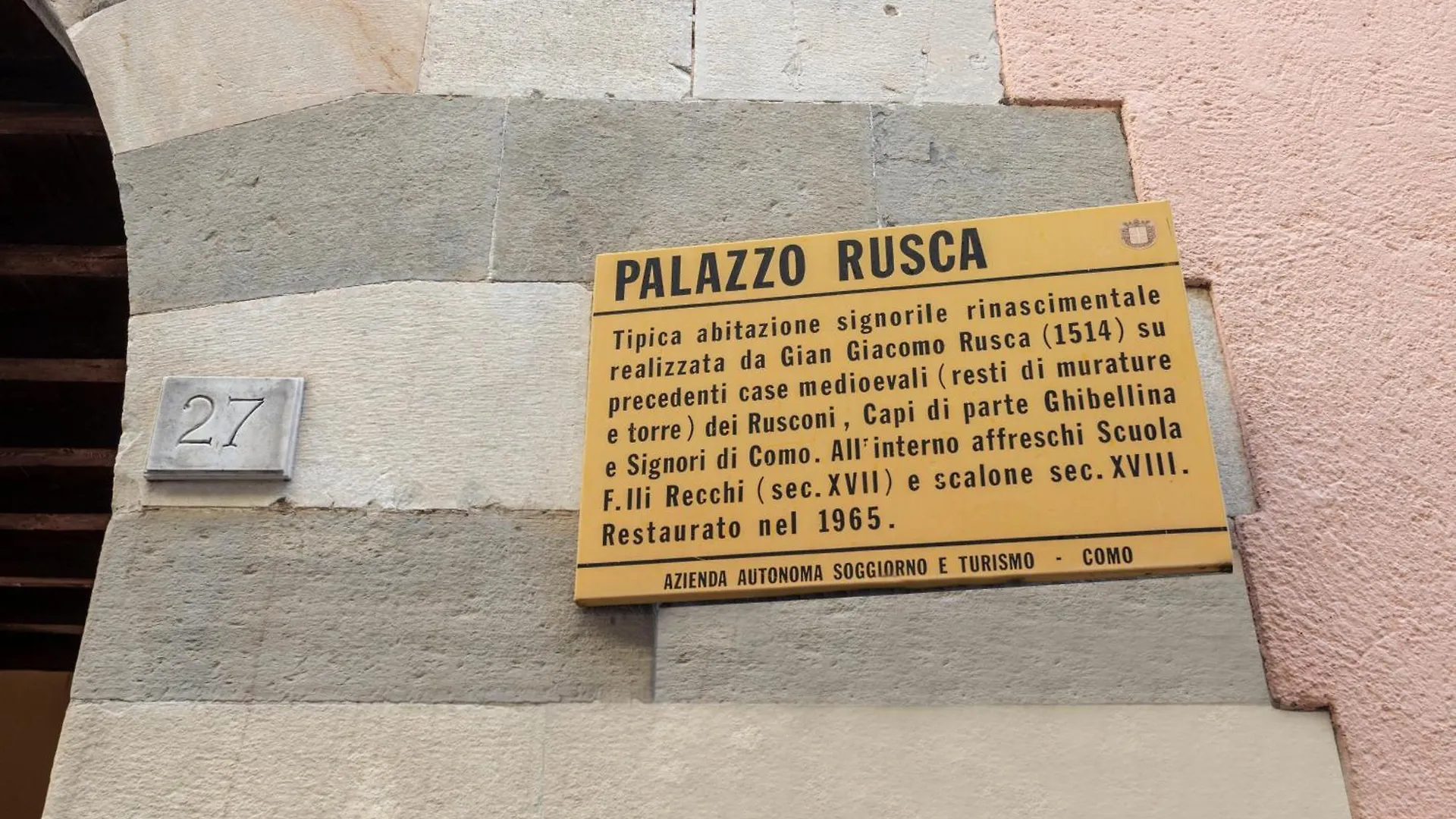 Boutique Rusconi Palace Como